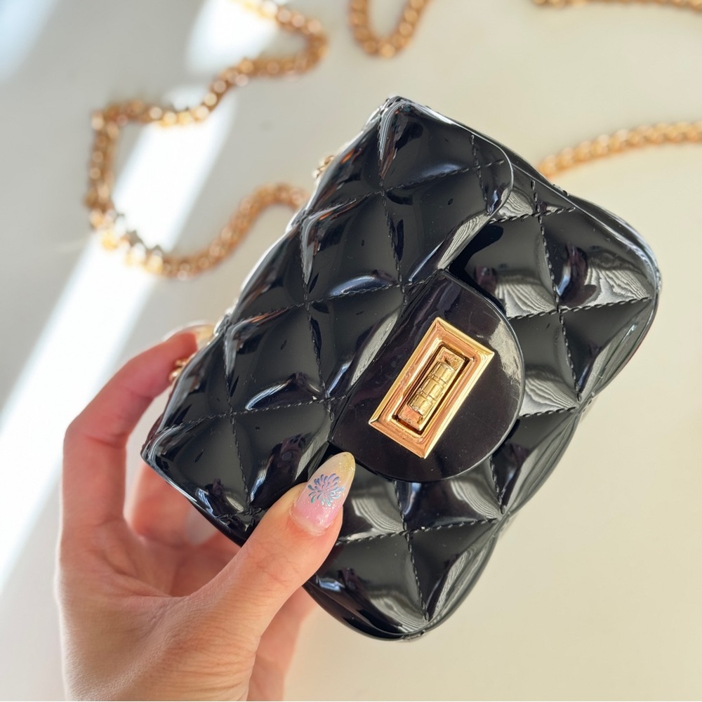 Tiny Black Purse - image 5